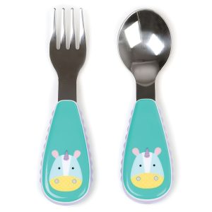 Skip Hop Zootensils Fork & Spoon | Unicorn