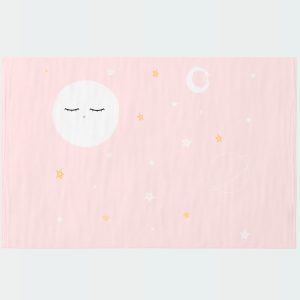 Alfombra espacio rosa