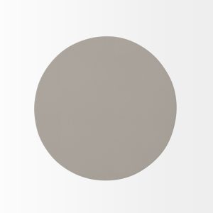 Alfombra redonda básica gris