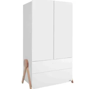 Armario Swing color blanco/waterwood de Micuna