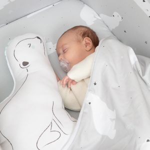 Cojín decoración oso polar