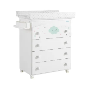 BAÑERA B-970* LILI BLANCO ESTRELLAS GRIS