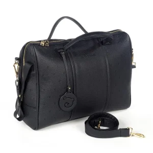 Bolsa canastilla LONDON de Pasito a Pasito – Negra