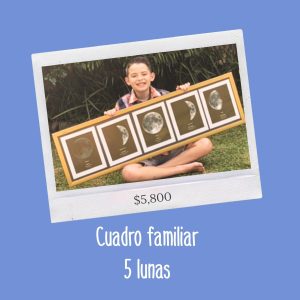 Cuadro Familiar 5 Lunas (nuevo sobre pedido)