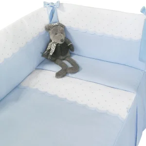 Colcha y protector de Uzturre – Colección Rombo gris 70x140cm