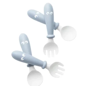 Cuchara y Tenedor para Bebé, 4 piezas