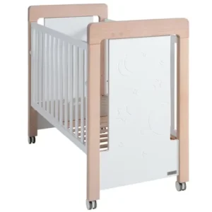 Cuna Magic Mum 120x60cm con Relax System + Led system – Waterwood Blanco