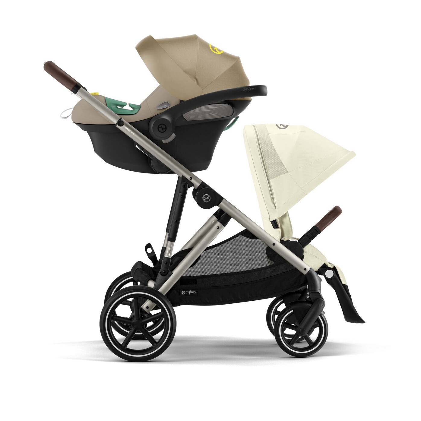 Cybex Carrito Gazelle S Blanco - Imagen 4