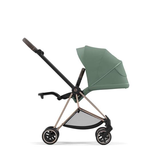 Cybex Carrito Mios Verde Chasis Cromado Marrón - Imagen 5