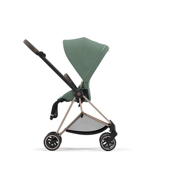 Cybex Carrito Mios Verde Chasis Cromado Marrón - Imagen 6