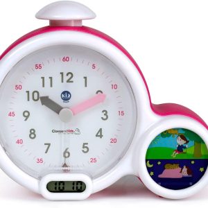 Claessens Kids – Kid Sleep reloj despertador, color rosa (5330011)
