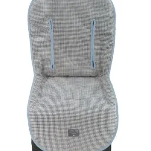 Funda universal Uzturre para silla reversible Vichy azul