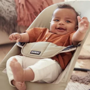 Hamaca Bliss 3D Jersey con asiento de tela adicional Algodón – Caqui/Beige