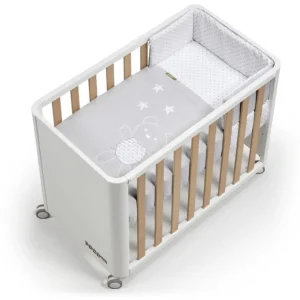 Minicuna Cotinfant – DOCO Sleeping Style Colecho 90×50 con textil Bear Gris