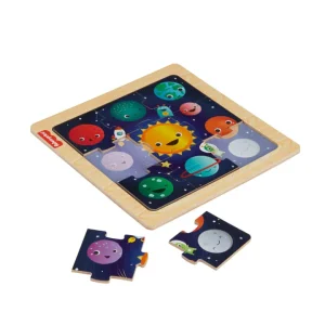 Fisher Price Baby Toy Wooden Puzzle |  Fun Planets