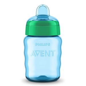 Avent Vaso Con Boquilla Suave De Silicona | Azul
