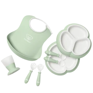 Vajilla Completa con Babero de BabyBJörn (8 unidades)